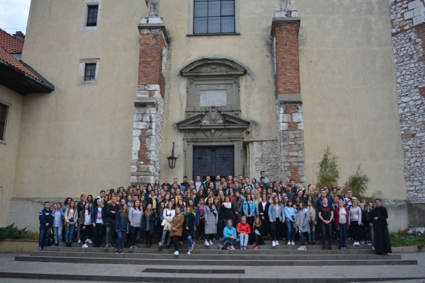 Pielgrzymka maturzystów Jasna Góra - Tyniec
