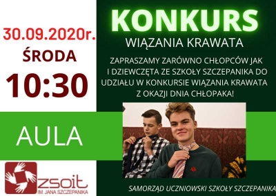 Konkurs wiązania krawata