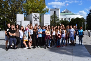 Warszawa 2016 - wycieczka klasy I i II TR