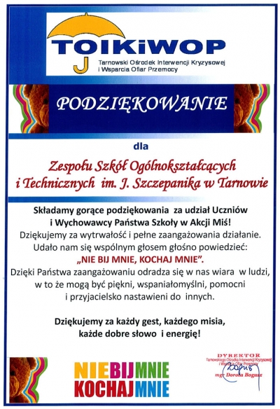  NIE BIJ MNIE, KOCHAJ MNIE !!! Akcja przeciwko przemocy wobec dzieci!!!