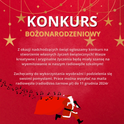 Konkurs bożonarodzeniowy