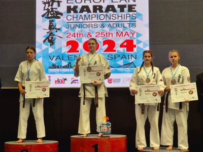 Brąz w Mistrzostwach Europy Karate Kyokushin/Shinkyokushin