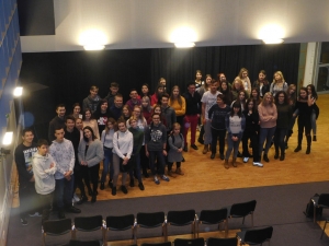Wizyta klas medialnych w studiu Radia Kraków